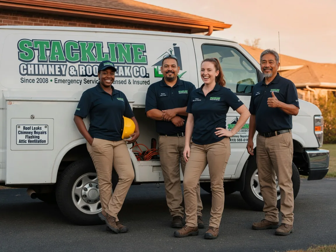 Chimney flashing repair company in Bushnell, FL
